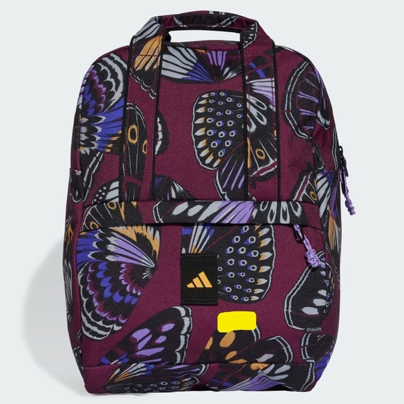 Adidas Women\'s Backpack with Butterfly Design - Purple and Black main image 9